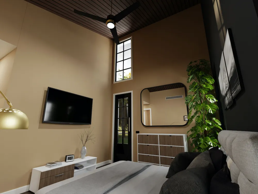 1100sf Dark Interior Scheme 12